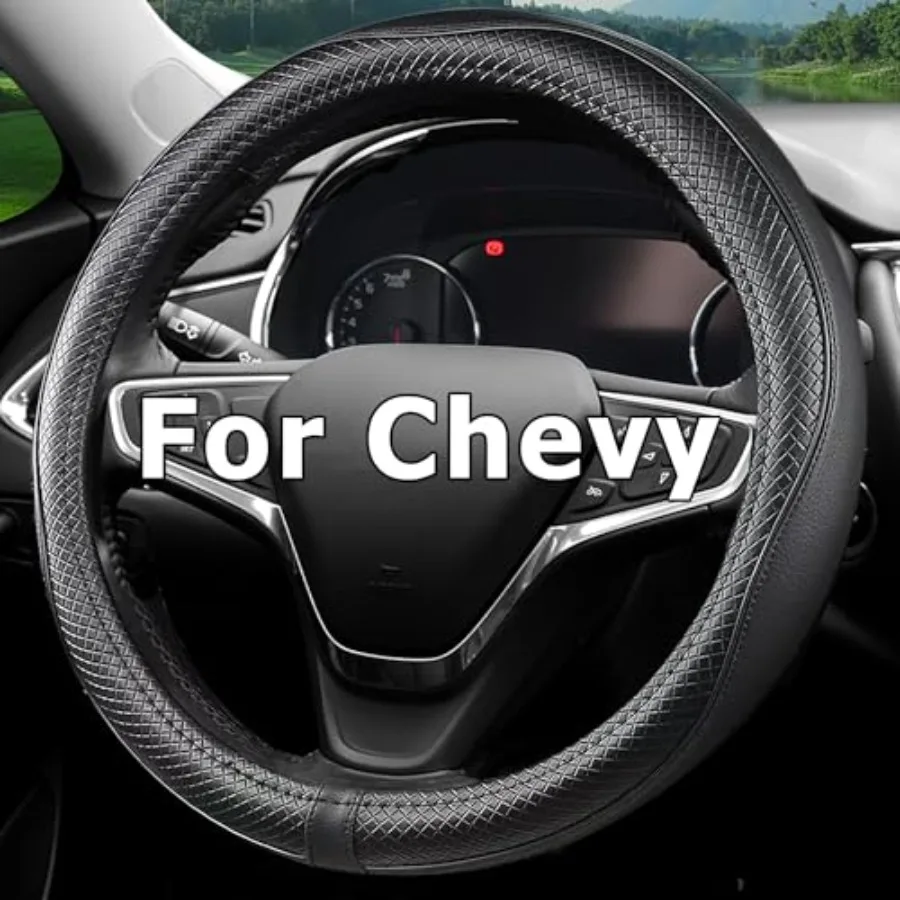 Car Steering Wheel Cover for Chevy Silverado 1500 2500 3500, Tahoe, Equinox, Traverse, Colorado, Automative Accessories for Che
Car Steering Wheel Cover for Chevy Silverado 1500 2500 3500, Tahoe, Equinox, Traverse, Colorado, Automative Accessories for Che