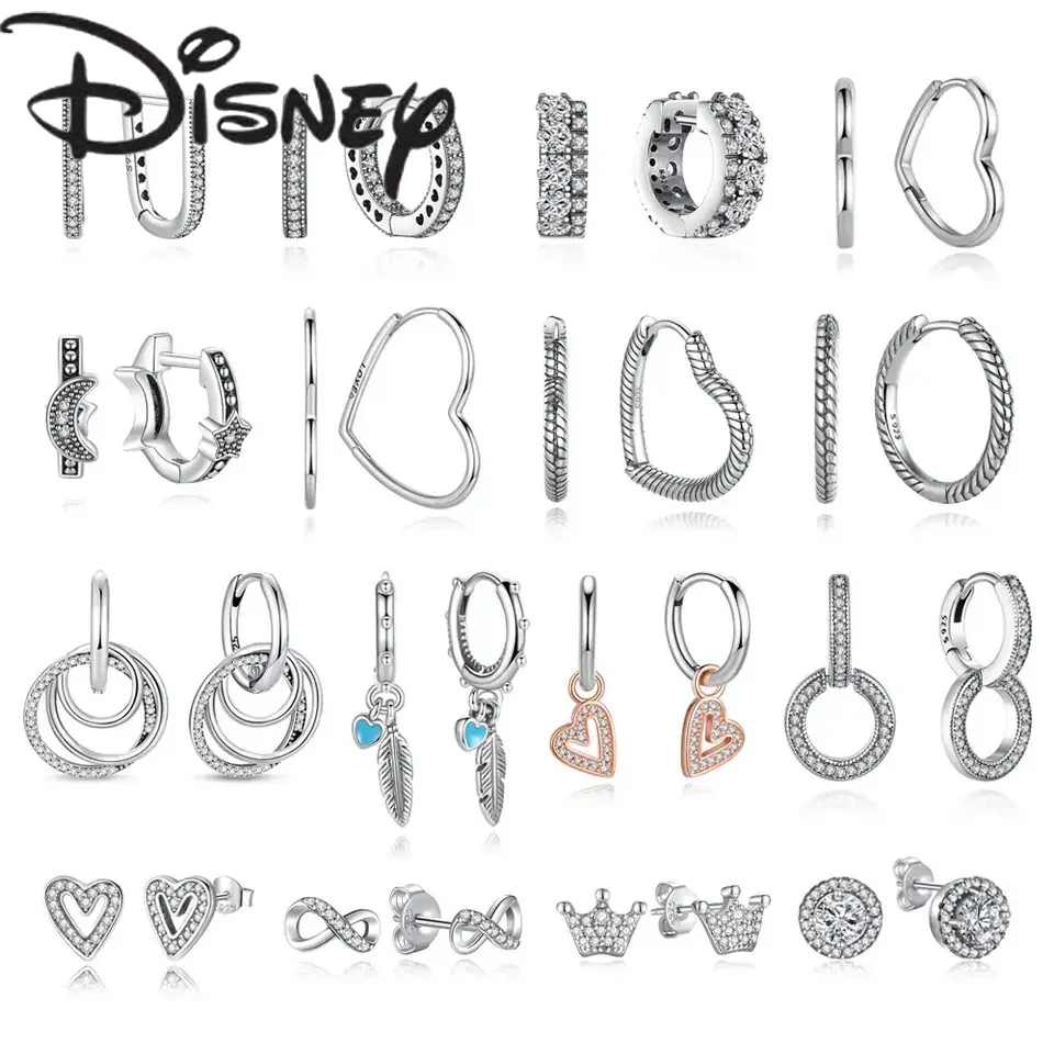 New 925 sterling silver earrings, 2025 earring rings, crystal earrings, ladies' rose gold crown heart, infinite bee earrings, je
New 925 sterling silver earrings, 2025 earring rings, crystal earrings, ladies' rose gold crown heart, infinite bee earrings, je