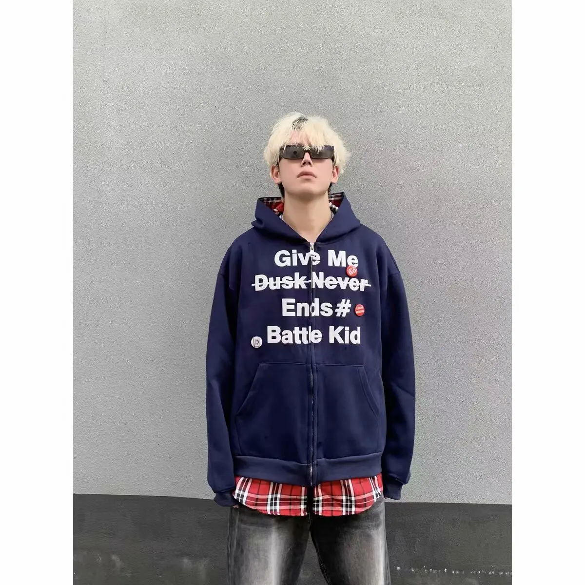 Autumn Winter Large Size 250 Pou American Sle Plaid Hoodie Men's Jaet 2025 New Open Cardigan Outerwear Polyester Fiber
Autumn Winter Large Size 250 Pou American Sle Plaid Hoodie Men's Jaet 2025 New Open Cardigan Outerwear Polyester Fiber