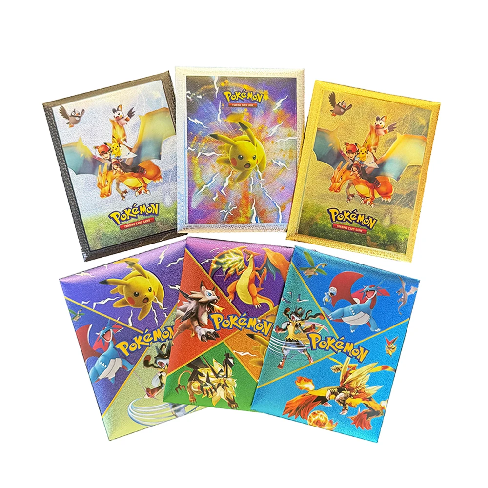 10Pcs Pokemon Cards English French German Spanish Colorful Gold Foil Vmax EX GX Black Silver Card Pikachu Battle Collection Card
10Pcs Pokemon Cards English French German Spanish Colorful Gold Foil Vmax EX GX Black Silver Card Pikachu Battle Collection Card