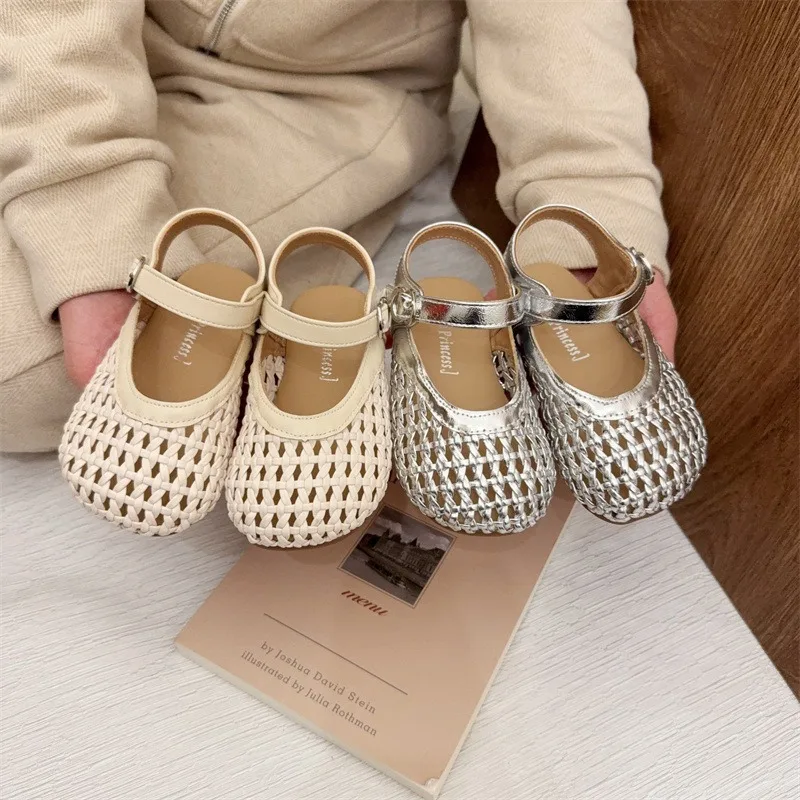 Fashion Girls' Shoes 2026 Summer New Kids Sandals Comfort Anti Slip Child Beach Shoes Simple Versatile Girls' Woven Sandals
Fashion Girls' Shoes 2026 Summer New Kids Sandals Comfort Anti Slip Child Beach Shoes Simple Versatile Girls' Woven Sandals