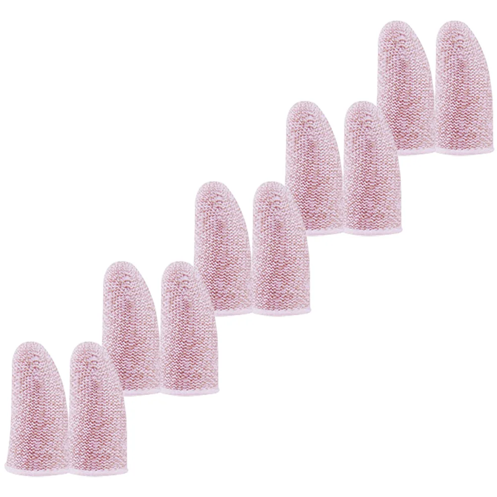 10pcs Gaming Finger Sleeves Carbon Fiber Thumb Protectors Sweat Resistant Pink 24Needle Silver Mobile Games Enhance Skills Avoid
10pcs Gaming Finger Sleeves Carbon Fiber Thumb Protectors Sweat Resistant Pink 24Needle Silver Mobile Games Enhance Skills Avoid