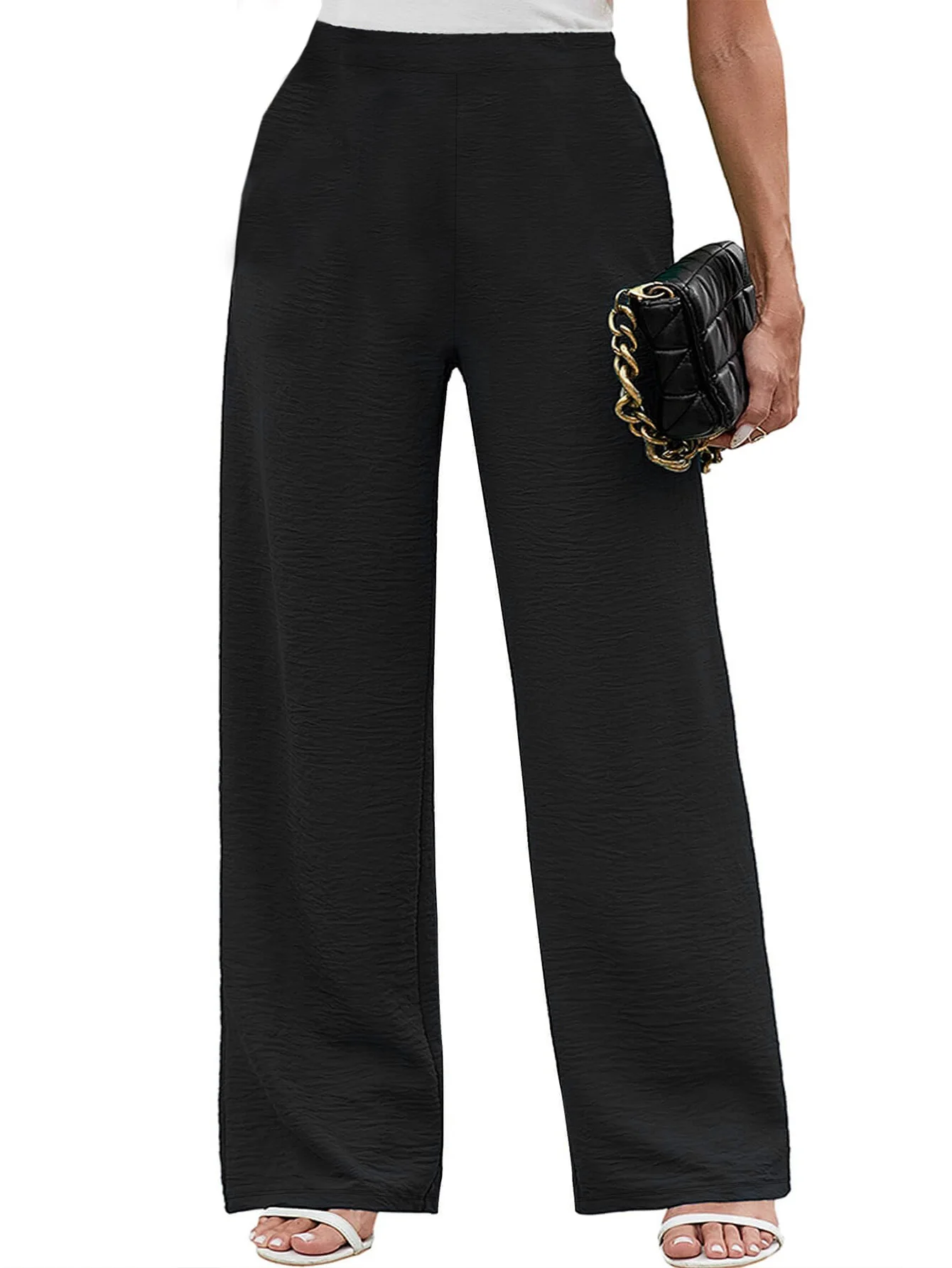 2024 новые осенние и зимние элегантные и повседневные широкие брюки больших размеров с идеальной талией, подтяжкой бедер и облегающим кроем.
2024 новые осенние и зимние элегантные и повседневные широкие брюки больших размеров с идеальной талией, подтяжкой бедер и облегающим кроем.