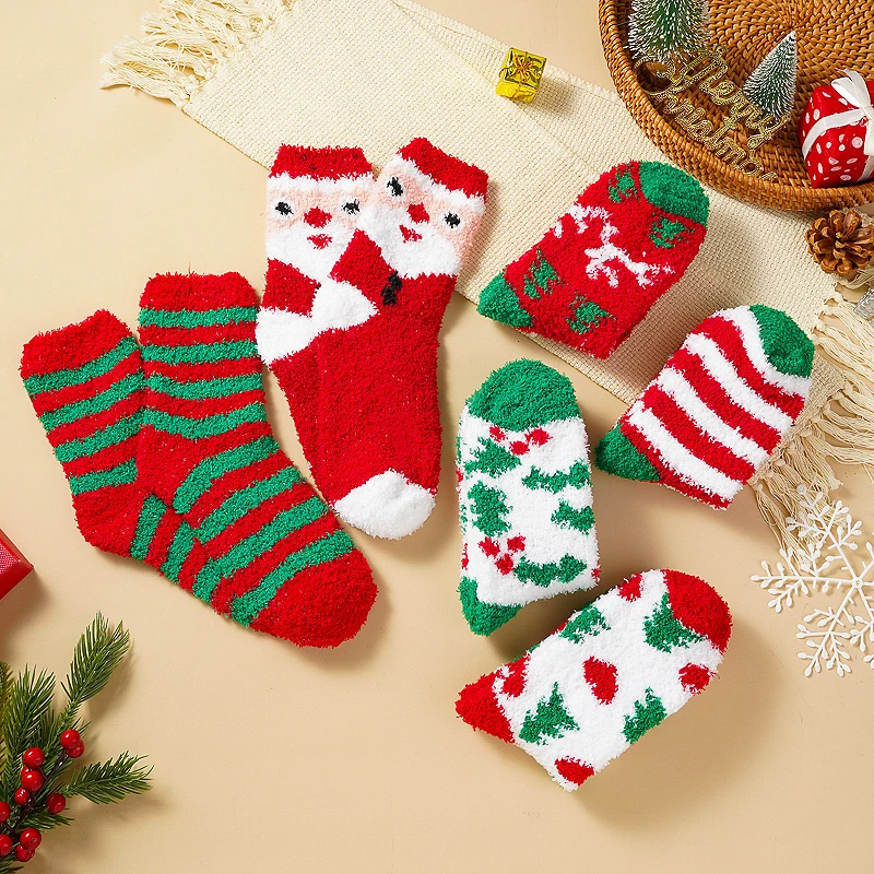 Рождественские милые носки средней длины с героями мультфильмов, женские толстые теплые мягкие зимние носки из кораллового флиса, 3 пары зимних рождественских носков, подарки
Рождественские милые носки средней длины с героями мультфильмов, женские толстые теплые мягкие зимние носки из кораллового флиса, 3 пары зимних рождественских носков, подарки