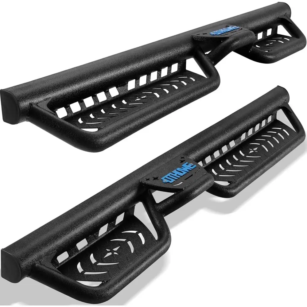 Running Boards Compatible with 2018-2026 Jeep Wrangler JL 4 Doors, Two-Stair Side Steps Truck Nerf Bars, Wrangler JL Side Steps
Running Boards Compatible with 2018-2026 Jeep Wrangler JL 4 Doors, Two-Stair Side Steps Truck Nerf Bars, Wrangler JL Side Steps