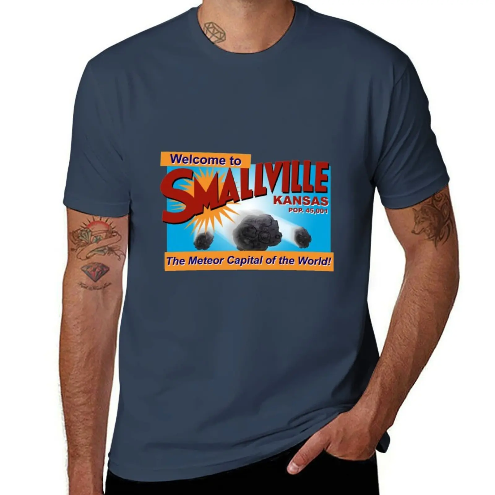Smallville T-Shirt t shirt man luxury cotton t shirt pack T-Shirt
Smallville T-Shirt t shirt man luxury cotton t shirt pack T-Shirt
