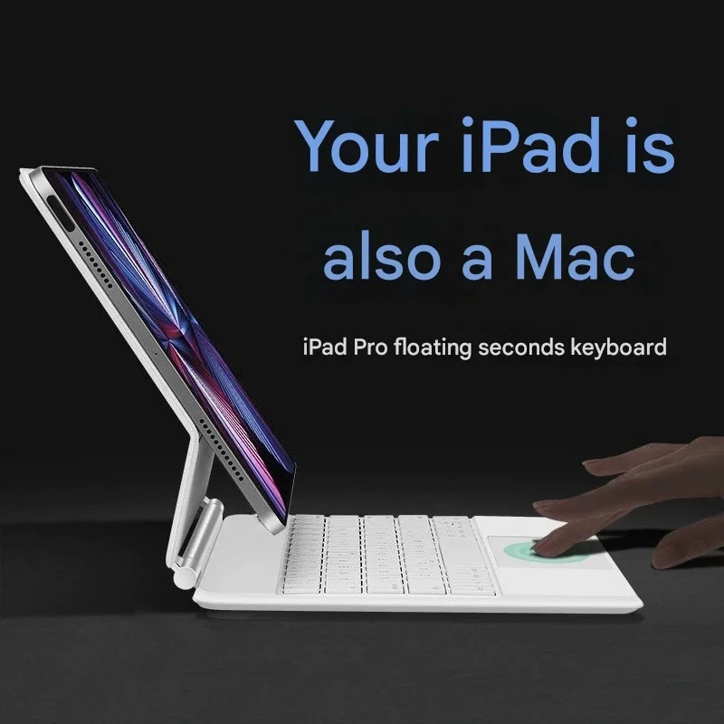 Magic Bluetooth Keyboard For iPad Air13 Pro13 2024 M4 Air11 2025 M3,For iPad Air 11 2024 M2 Pro11 Pro12.9 10th Funda Keyboard
Magic Bluetooth Keyboard For iPad Air13 Pro13 2024 M4 Air11 2025 M3,For iPad Air 11 2024 M2 Pro11 Pro12.9 10th Funda Keyboard