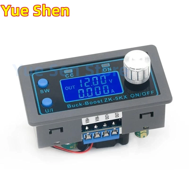 ZK-5KX DC DC Buck Boost Converter CC CV 0.6-36V 5A 5V 6V 12V 24V 80W Power Module Adjustable Regulated laboratory power supply
ZK-5KX DC DC Buck Boost Converter CC CV 0.6-36V 5A 5V 6V 12V 24V 80W Power Module Adjustable Regulated laboratory power supply