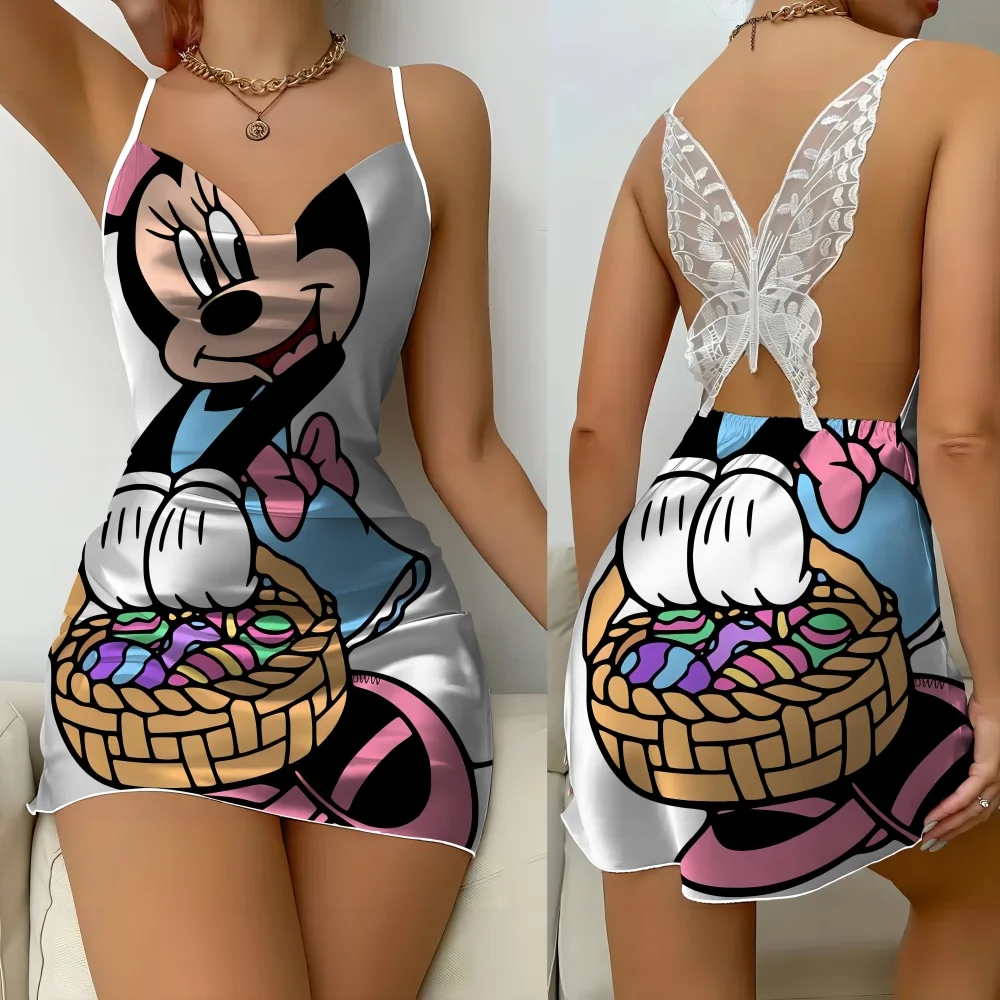New Sexy Romantic Suspender Sleeping Dress for Women Popular Design Sleeveless Female Nightwear Cartoon Pattern Women's Pajama
New Sexy Romantic Suspender Sleeping Dress for Women Popular Design Sleeveless Female Nightwear Cartoon Pattern Women's Pajama