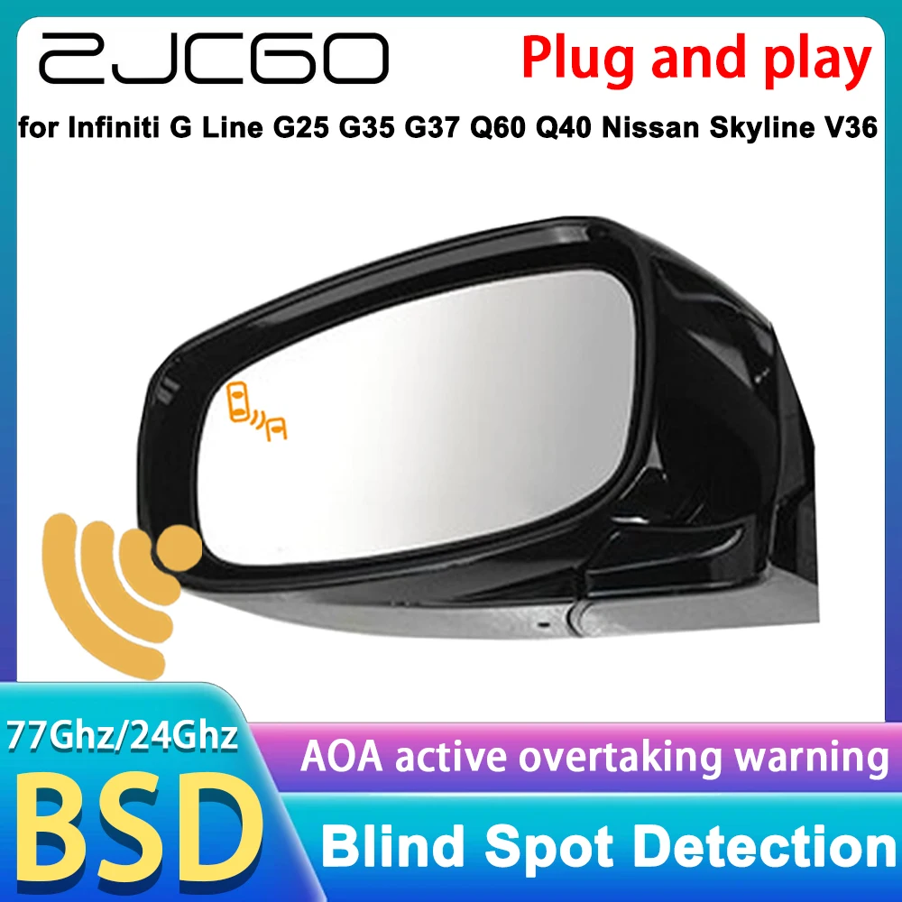 for Infiniti G Line G25 G35 G37 Q60 Q40 Nissan Skyline V36 OEM Blind Spot Warning Information Detection BSW BSI System Radar
for Infiniti G Line G25 G35 G37 Q60 Q40 Nissan Skyline V36 OEM Blind Spot Warning Information Detection BSW BSI System Radar