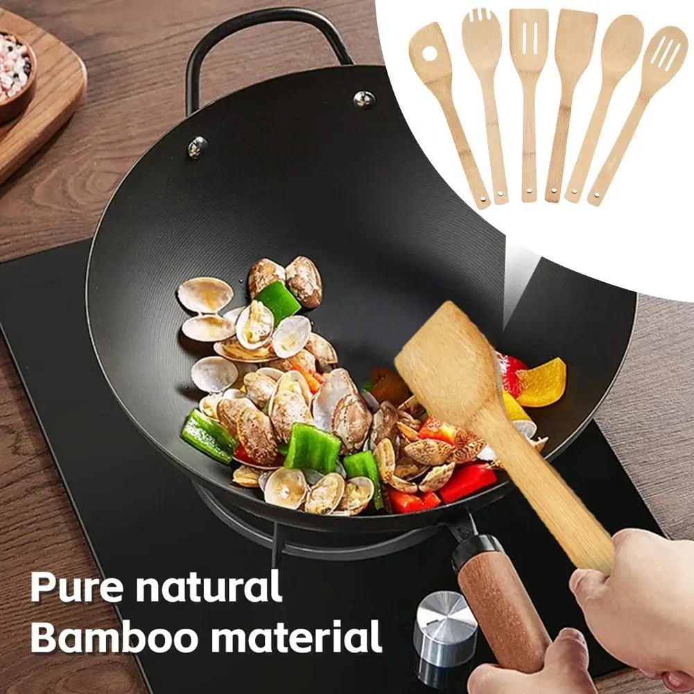 Kitchen Spatula Natural Bamboo Wood Kitchen Spatula Holder Wok Cooking Shovel Accessories Utensils Dinner Spoon Food Kitche D5G3
Kitchen Spatula Natural Bamboo Wood Kitchen Spatula Holder Wok Cooking Shovel Accessories Utensils Dinner Spoon Food Kitche D5G3