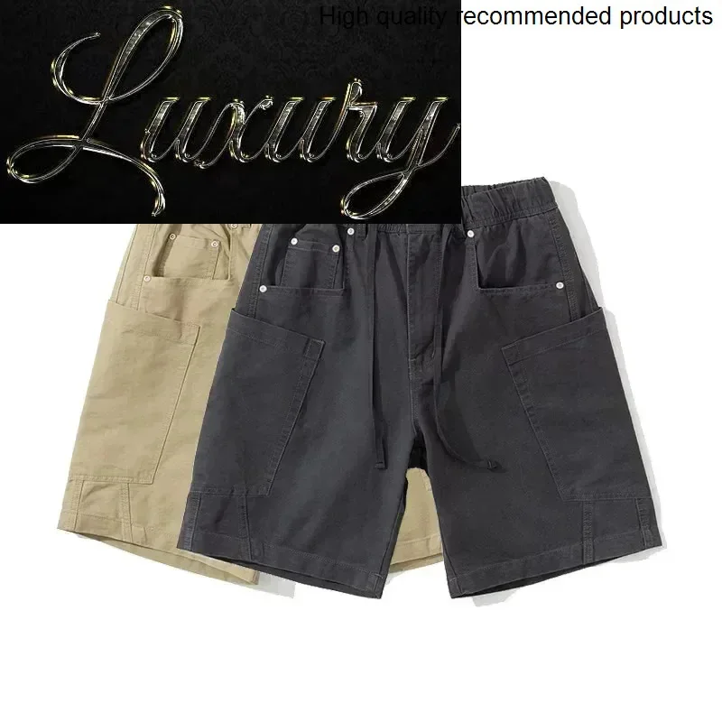 Japanese Streetwear Vintage Casual Men Loose Pure Cotton Cargo Shorts Korean Fashion Short Pants Plus Size Shorts
Japanese Streetwear Vintage Casual Men Loose Pure Cotton Cargo Shorts Korean Fashion Short Pants Plus Size Shorts
