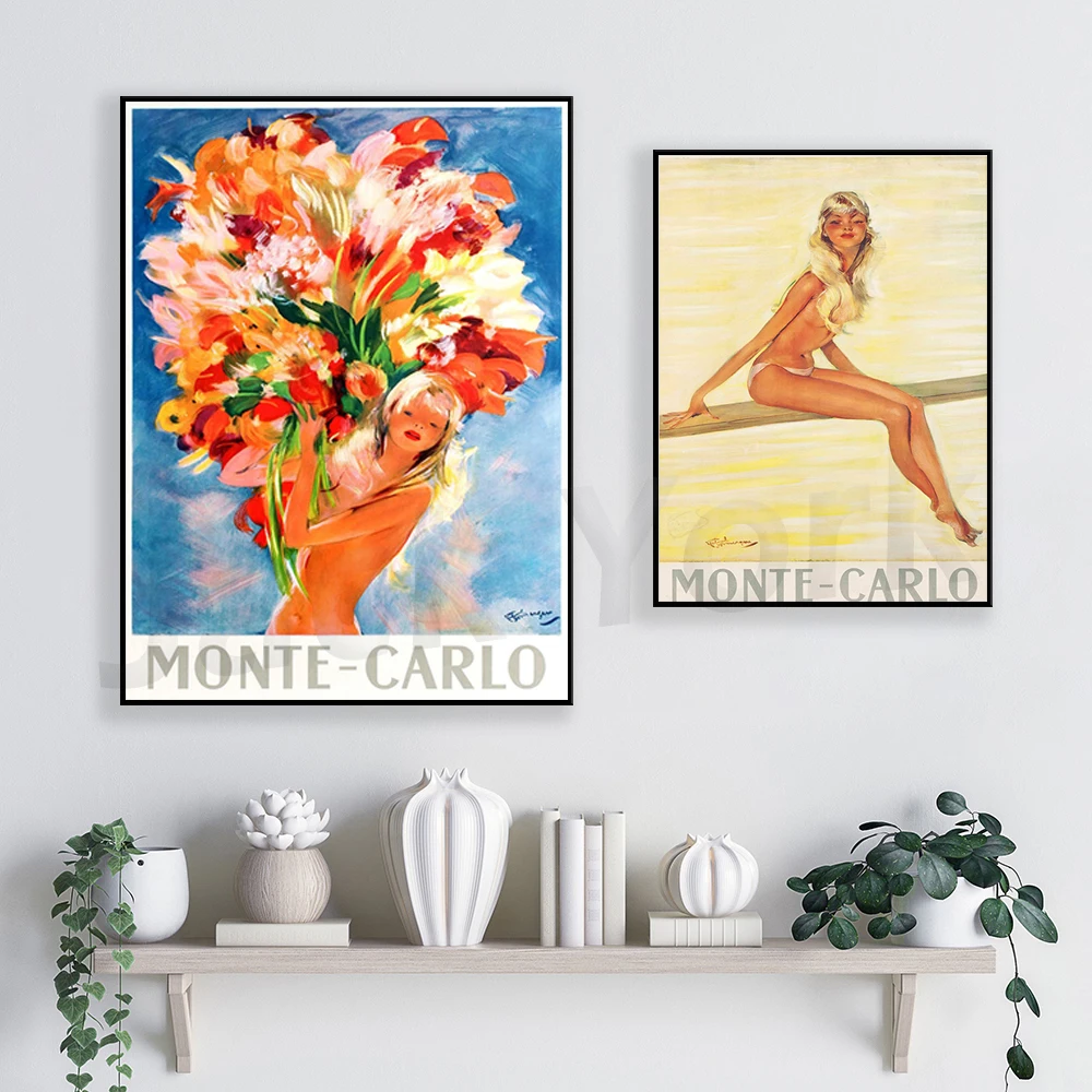 Original "Flower Girl" von ,Vintage 50er Jahre Jean Gabriel Domergue - Monte-Carlo - 50er Jahre ReisePoster
Original "Flower Girl" von ,Vintage 50er Jahre Jean Gabriel Domergue - Monte-Carlo - 50er Jahre ReisePoster