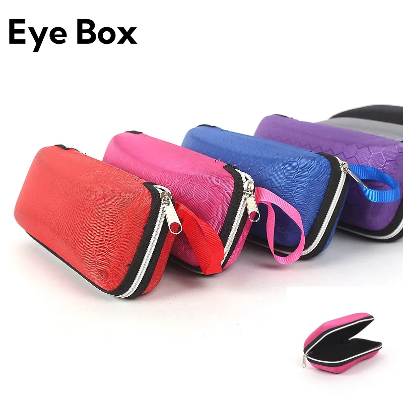 Advanced Honeycomb Patterned EVA Box Zipper Glasses Case Durable Sunglass Case and Compact Exquisite and Convenient To Carry
Advanced Honeycomb Patterned EVA Box Zipper Glasses Case Durable Sunglass Case and Compact Exquisite and Convenient To Carry