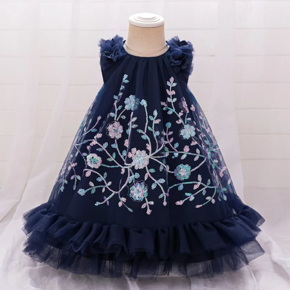 Girls Flower Embroidery Party Tutu Dress Kids Blue Christening Cosplay Dresses Girl Summer Fashion Clothes Children Holiday Wear
Girls Flower Embroidery Party Tutu Dress Kids Blue Christening Cosplay Dresses Girl Summer Fashion Clothes Children Holiday Wear