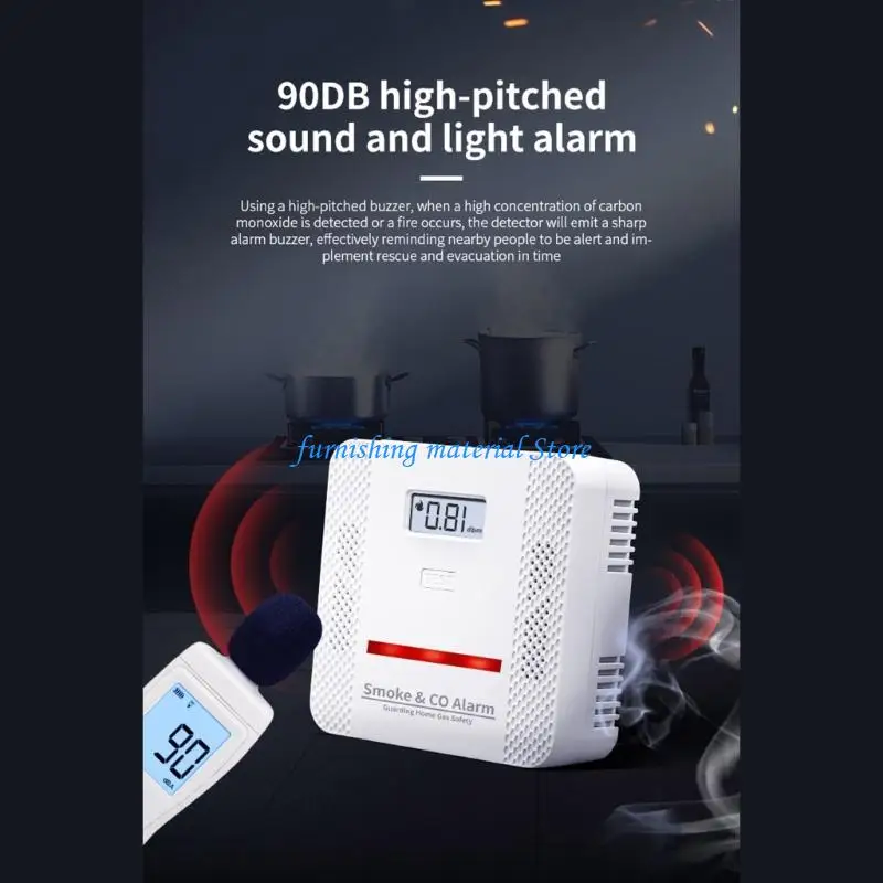 Y5GD Wireless CO Detector Carbon Monoxide Monitor Digital Display For Garage Vehicle
Y5GD Wireless CO Detector Carbon Monoxide Monitor Digital Display For Garage Vehicle