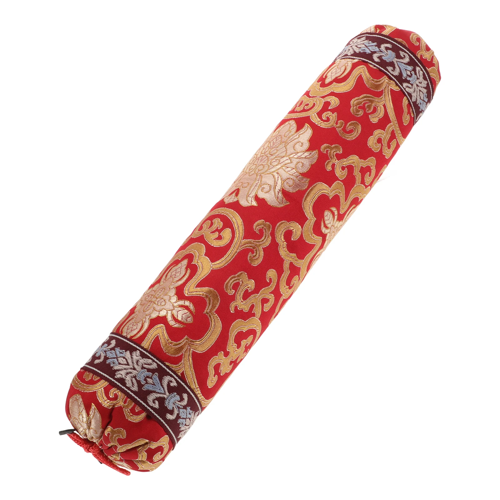 Traditional Chinese Neck Bolster Pillow Small Round Pillowcase for Lumbar Support Decor Comfortable
Traditional Chinese Neck Bolster Pillow Small Round Pillowcase for Lumbar Support Decor Comfortable