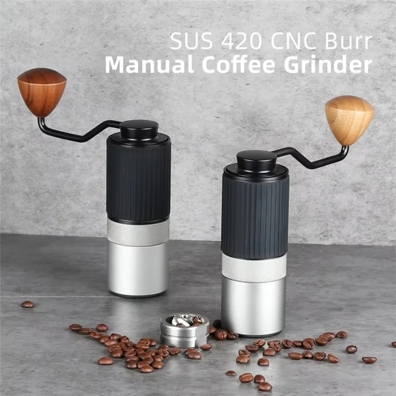 GYTB-Manual Coffee Grinder Stainless Steel CNC Cutting Handmade Coffee Bean Burr Grinders Mill Kitchen Coffee Milling Machine
GYTB-Manual Coffee Grinder Stainless Steel CNC Cutting Handmade Coffee Bean Burr Grinders Mill Kitchen Coffee Milling Machine