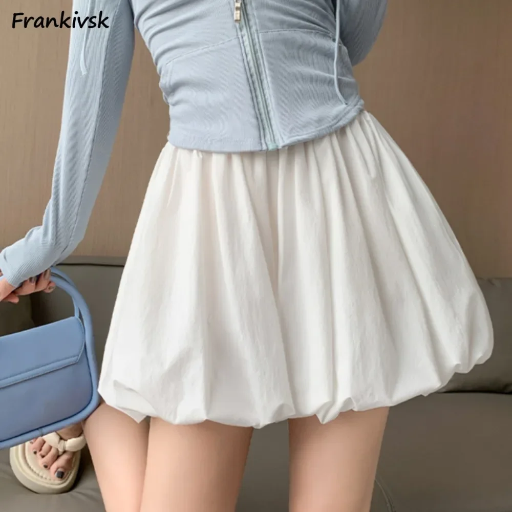 Women Lantern Shorts All-match Solid Sweet Girls Summer New Arrival Students Harajuku Streetwear Korean Style Leisure Slim Mujer
Women Lantern Shorts All-match Solid Sweet Girls Summer New Arrival Students Harajuku Streetwear Korean Style Leisure Slim Mujer