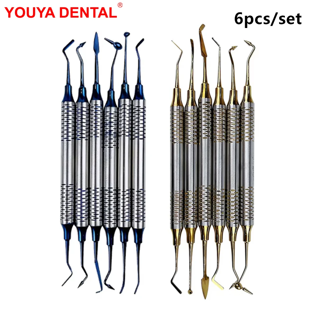 6pcs/set Dental Composite Resin Filling Spatula Dental Resin Filler Kit Dentist Repair Instruments Dentistry Restoration Tools
6pcs/set Dental Composite Resin Filling Spatula Dental Resin Filler Kit Dentist Repair Instruments Dentistry Restoration Tools