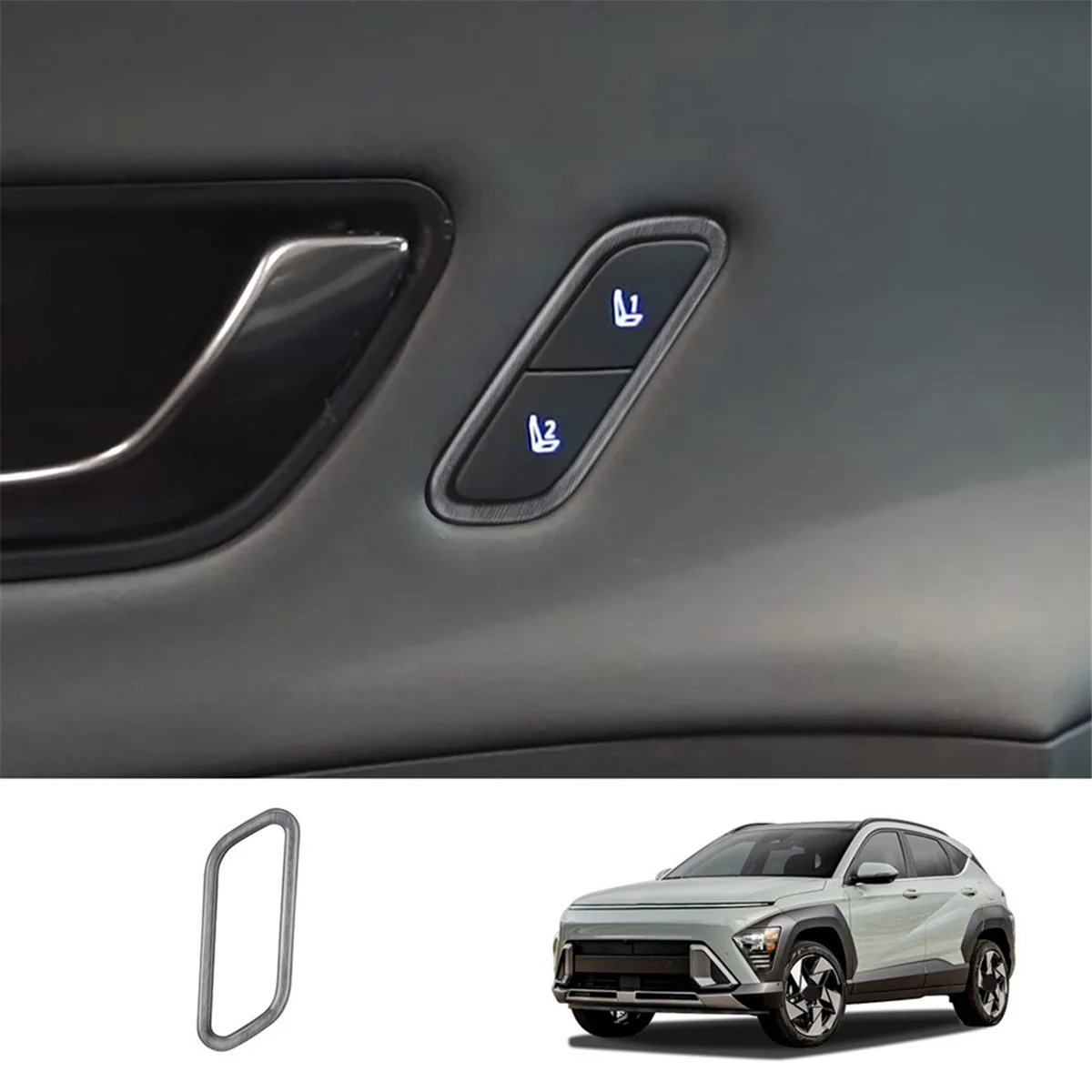 Кнопка регулировки памяти автомобильного сиденья, накладка для Hyundai KONA 2024, аксессуары для салона автомобиля, деревянное зерноJAS
Кнопка регулировки памяти автомобильного сиденья, накладка для Hyundai KONA 2024, аксессуары для салона автомобиля, деревянное зерноJAS