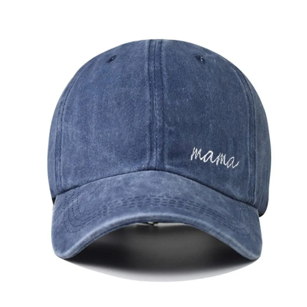 Fashion mama Embroidery Baseball Caps Casual Washed Cotton Duck Tongue Hat Sun Cap Gift
Fashion mama Embroidery Baseball Caps Casual Washed Cotton Duck Tongue Hat Sun Cap Gift