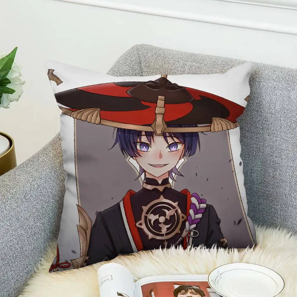 Genshin Impact Wanderer Pillow Case Double-Sided Printing Cushion Cover 45x45 Decorative Cushions Sofa Home Decor Soft Pillowcas
Genshin Impact Wanderer Pillow Case Double-Sided Printing Cushion Cover 45x45 Decorative Cushions Sofa Home Decor Soft Pillowcas