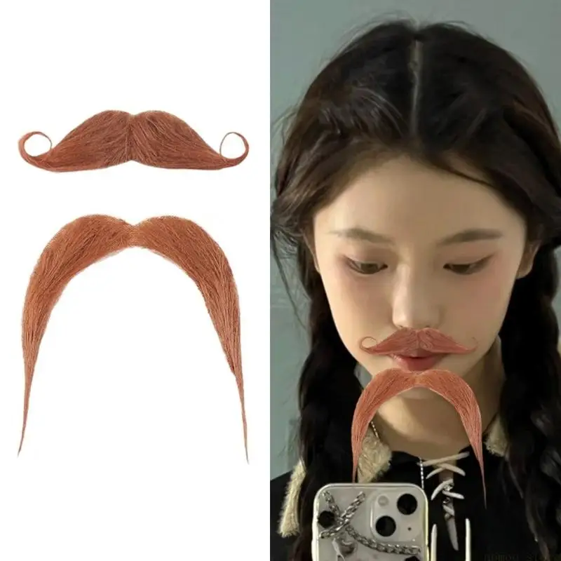 31BF 2Pcs Fake Mustaches Halloween Party Adhesive Fake Beard Moustache Stickers
31BF 2Pcs Fake Mustaches Halloween Party Adhesive Fake Beard Moustache Stickers