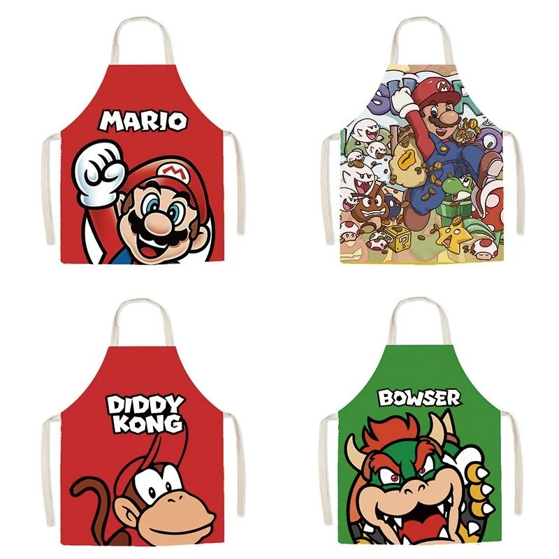Марио игровой периферийный тканевый фартук, противообрастающий фартук против грязи, рабочая одежда, кухонный горячий горшок, нагрудник
Марио игровой периферийный тканевый фартук, противообрастающий фартук против грязи, рабочая одежда, кухонный горячий горшок, нагрудник