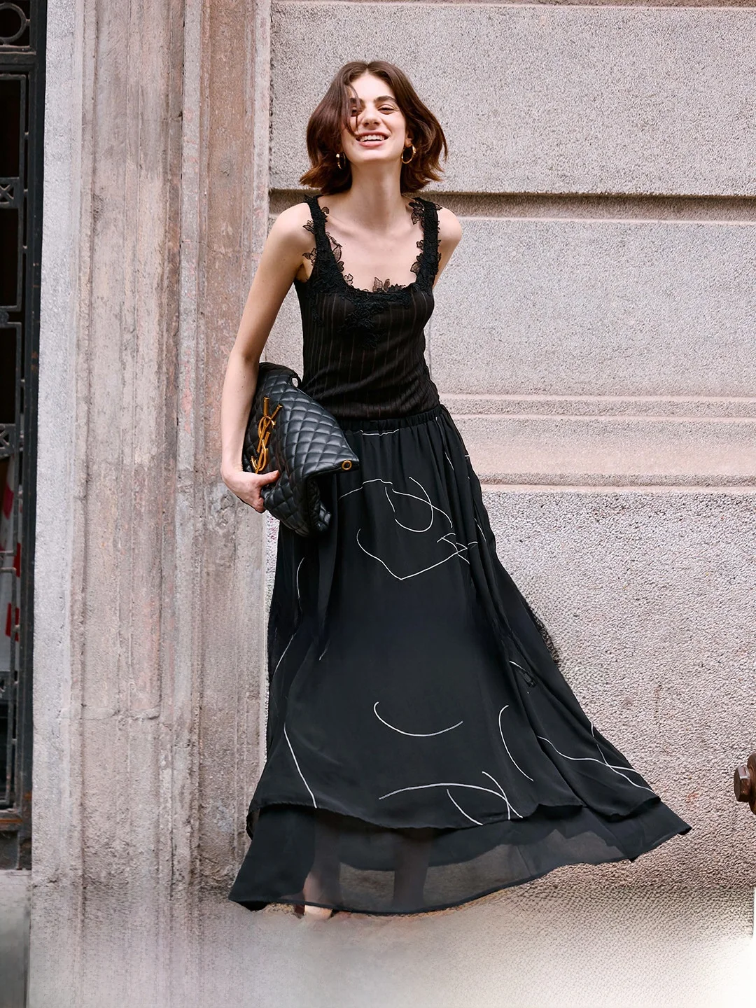 Комплект женский Luna7xi Лето 2026: топ с длинным рукавом и принтом и юбка макси для защиты от солнца, повседневный, из полиэстера
Комплект женский Luna7xi Лето 2026: топ с длинным рукавом и принтом и юбка макси для защиты от солнца, повседневный, из полиэстера