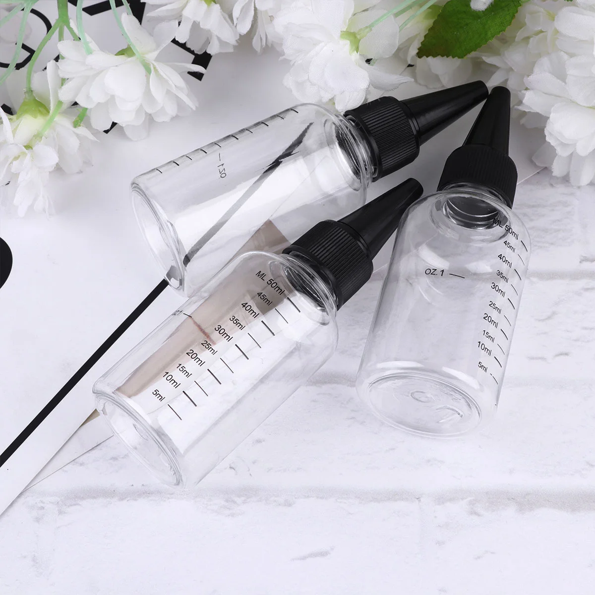 Press Bottle Travel Tip Dropper Bottles with Scale Condiment Squeeze Food Containers Lids
Press Bottle Travel Tip Dropper Bottles with Scale Condiment Squeeze Food Containers Lids