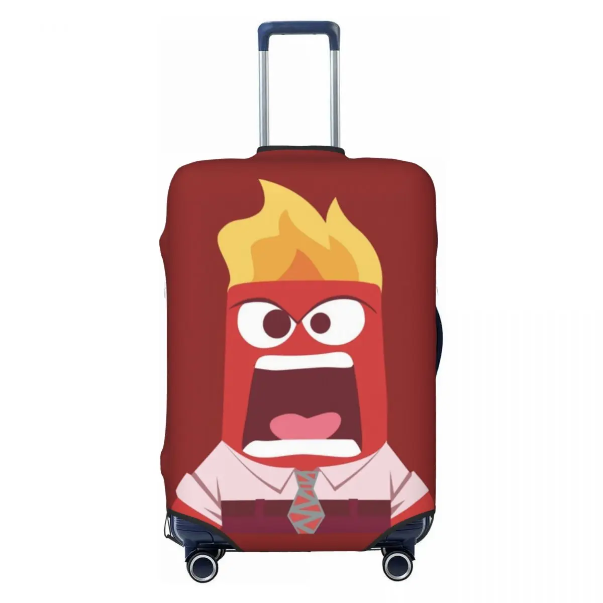 Custom Inside Out Anger Luggage Cover Elastic Travel Suitcase Protective Covers Suit For 18-32 inch
Custom Inside Out Anger Luggage Cover Elastic Travel Suitcase Protective Covers Suit For 18-32 inch