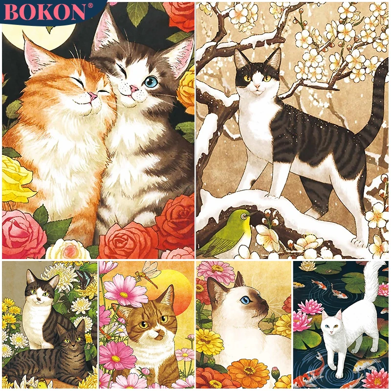 5D DIY Diamond Painting Full Square/Round Cat Rhinestone Picture Diamond Embroidery Animal Mosaic For Sale Home Decor
5D DIY Diamond Painting Full Square/Round Cat Rhinestone Picture Diamond Embroidery Animal Mosaic For Sale Home Decor