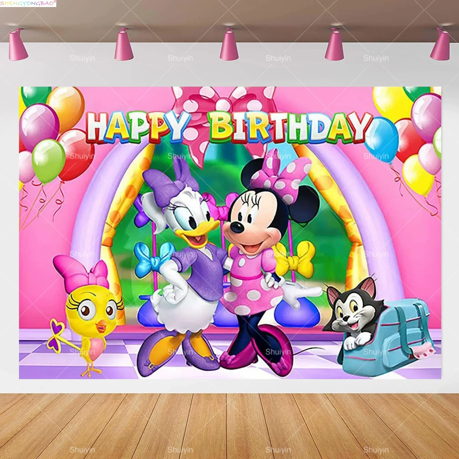 Disney Mickey Mouse Kids Happy Birthday Background Minnie Party Decorations Baby Shower Butterfly Photography Backdrops XC-25
Disney Mickey Mouse Kids Happy Birthday Background Minnie Party Decorations Baby Shower Butterfly Photography Backdrops XC-25