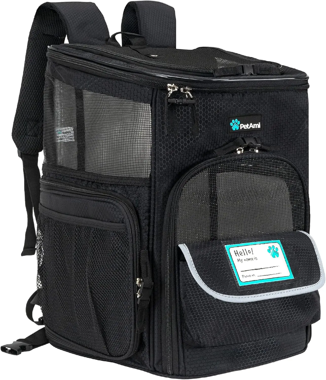 Dog Backpack Carrier, Airline Approved Pet Backpack for Cats, Ventilated Soft-Sided Travel Pack, Hiking & Camping, Up to 18
Dog Backpack Carrier, Airline Approved Pet Backpack for Cats, Ventilated Soft-Sided Travel Pack, Hiking & Camping, Up to 18