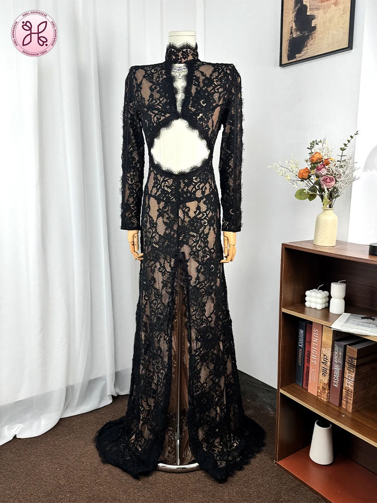 2025 элегантное кружевное вечернее платье с открытой спиной, женское сексуальное свадебное платье с длинными рукавами, летнее вечернее платье макси, утренний халат
2025 элегантное кружевное вечернее платье с открытой спиной, женское сексуальное свадебное платье с длинными рукавами, летнее вечернее платье макси, утренний халат