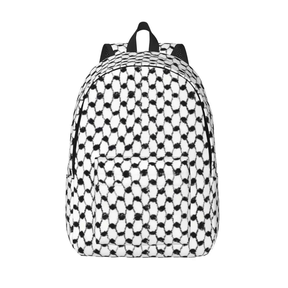 Palestine Hatta Kufiya Pattern Traditional Palestinian Printed Lightweight Casual Schoolbag 15.7in 17.7in
Palestine Hatta Kufiya Pattern Traditional Palestinian Printed Lightweight Casual Schoolbag 15.7in 17.7in