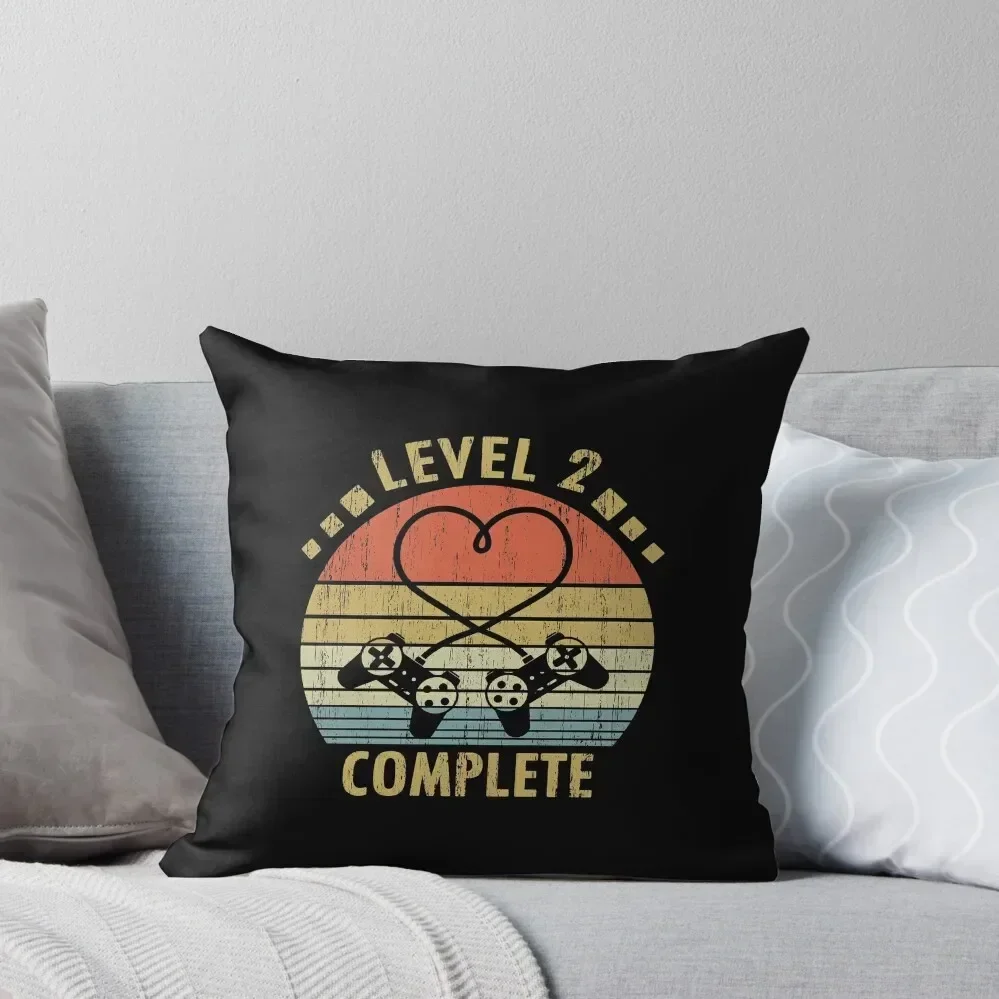 Level 2 Complete - 2nd Wedding Anniversary Gift Video Gamer Throw Pillow luxury decor Sofa Covers For Living Room pillow
Level 2 Complete - 2nd Wedding Anniversary Gift Video Gamer Throw Pillow luxury decor Sofa Covers For Living Room pillow