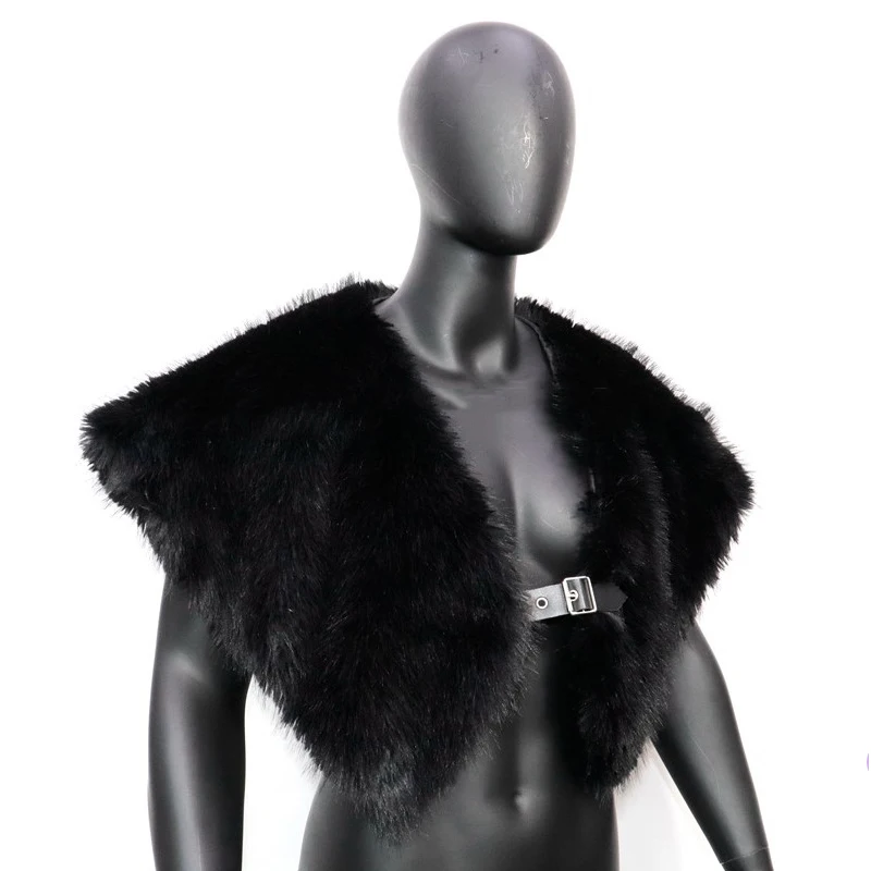 Medieval Viking Knight Faux Fur Cape Vintage Renaissance Viking Fur Collar Shoulder Wraps Cloak LARP Halloween Cosplay Costume
Medieval Viking Knight Faux Fur Cape Vintage Renaissance Viking Fur Collar Shoulder Wraps Cloak LARP Halloween Cosplay Costume