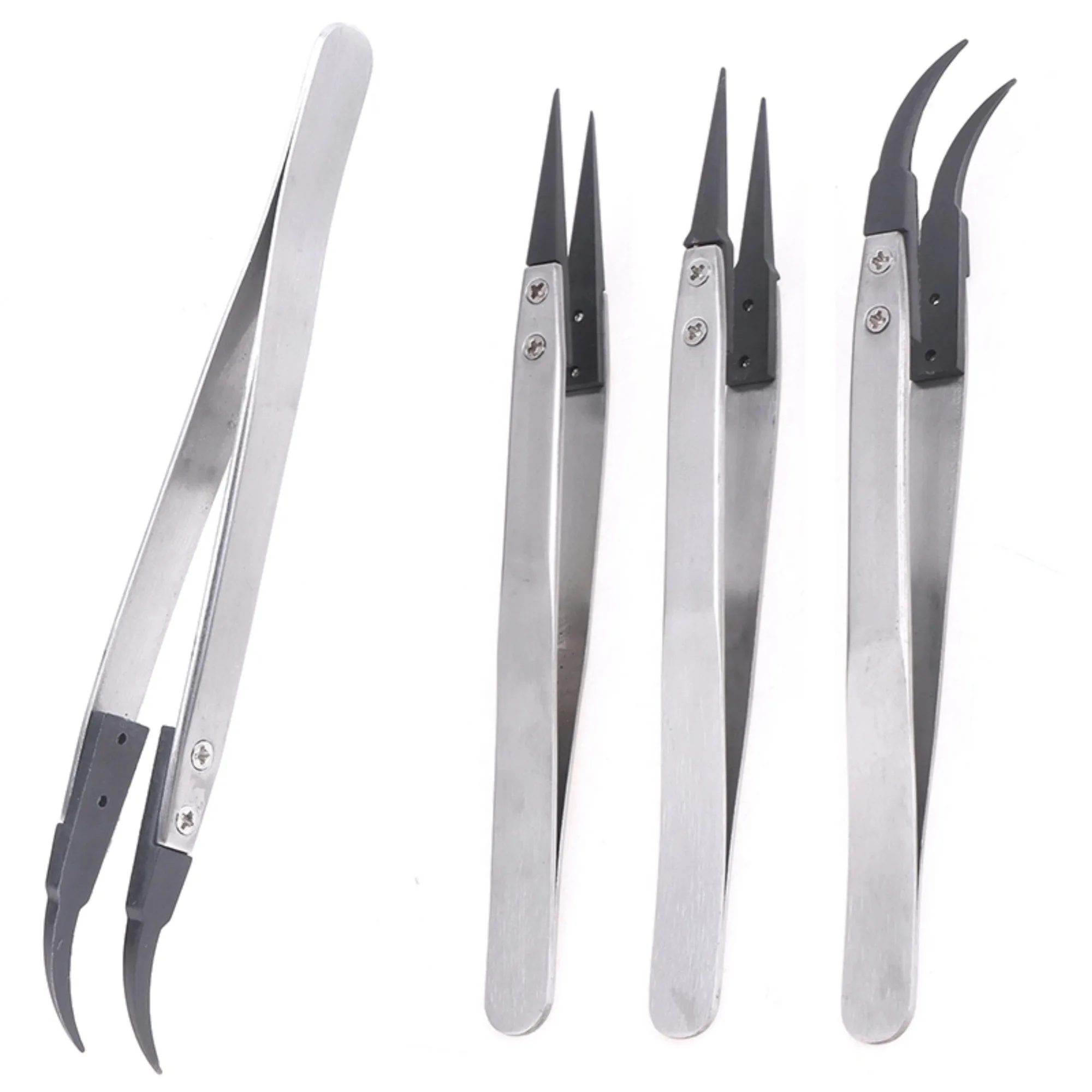1 Piece Straight Elbow ESD-259 ESD-259A ESD-7A Handle Stainless Antistatic Plastic Tweezer For DIY Watch Hands Installation Work
1 Piece Straight Elbow ESD-259 ESD-259A ESD-7A Handle Stainless Antistatic Plastic Tweezer For DIY Watch Hands Installation Work