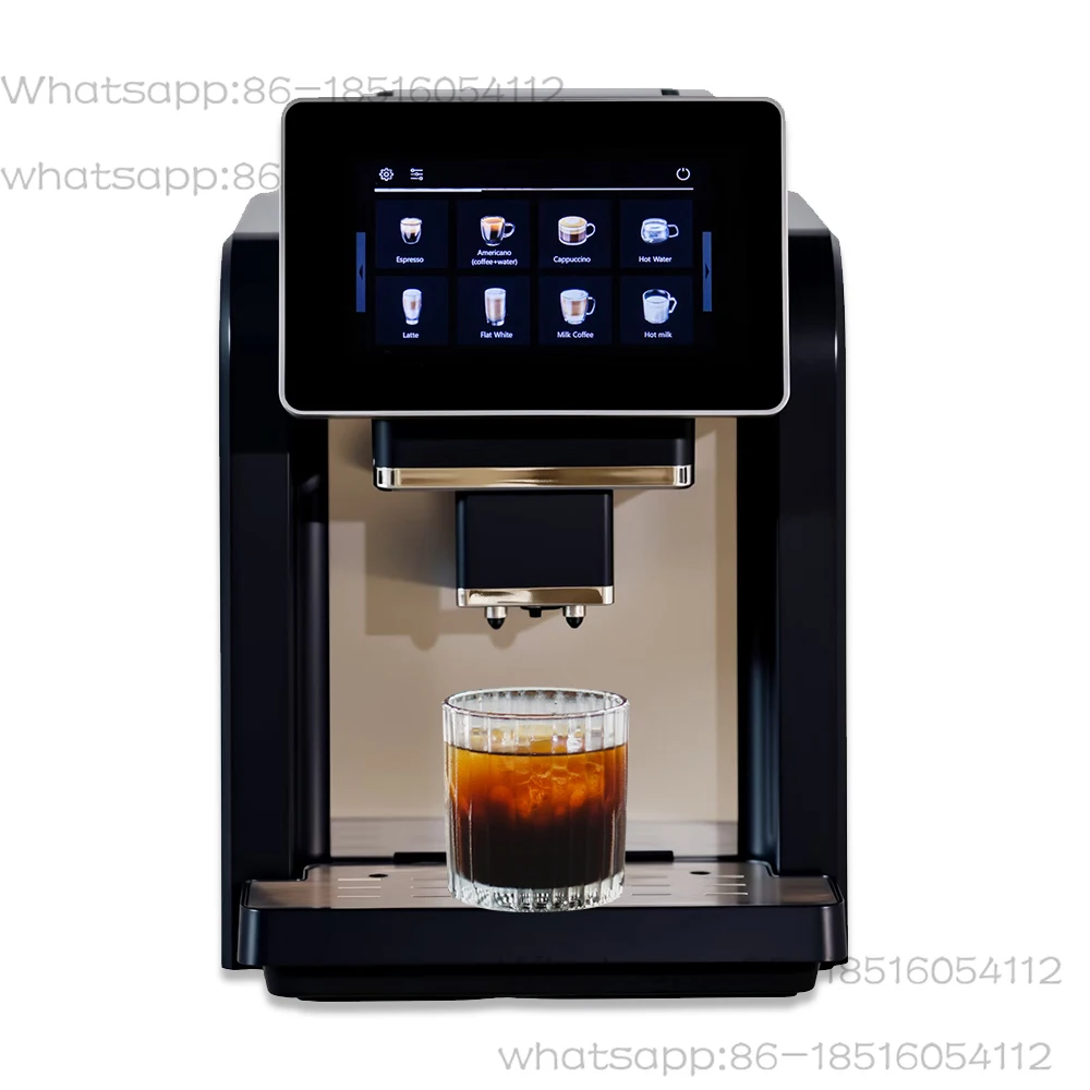 Оптовая продажа, коммерческая 7-дюймовая кофемашина Kaffeevollautomat с индивидуальным логотипом, полностью автоматическая кофемашина для эспрессо для бизнеса
Оптовая продажа, коммерческая 7-дюймовая кофемашина Kaffeevollautomat с индивидуальным логотипом, полностью автоматическая кофемашина для эспрессо для бизнеса