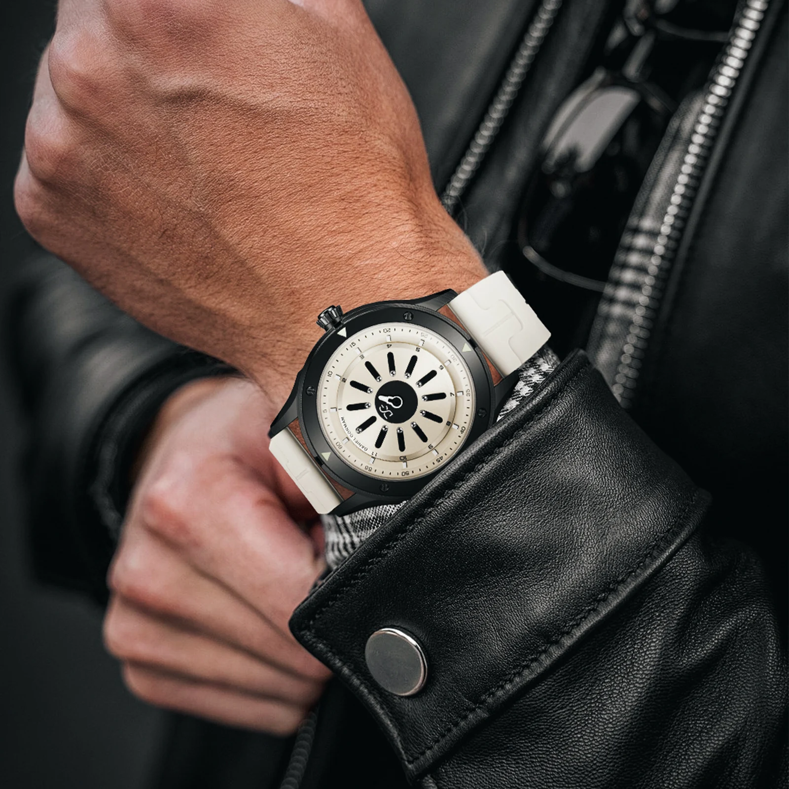 Gravity 5.0 Quartz Watch Sand Star Track Magnetic Hour Hand Silicone Strap Pin Buckle Fashion Wristwatch
Gravity 5.0 Quartz Watch Sand Star Track Magnetic Hour Hand Silicone Strap Pin Buckle Fashion Wristwatch