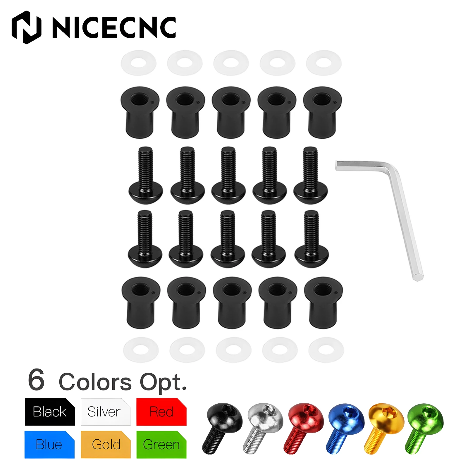 10PCS M5 Windshield Windscreen Fasteners Screws Bolts Nut Kit For Yamaha KTM Honda BMW Suzuki Kawasaki Ducati Aprilia Triumph
10PCS M5 Windshield Windscreen Fasteners Screws Bolts Nut Kit For Yamaha KTM Honda BMW Suzuki Kawasaki Ducati Aprilia Triumph