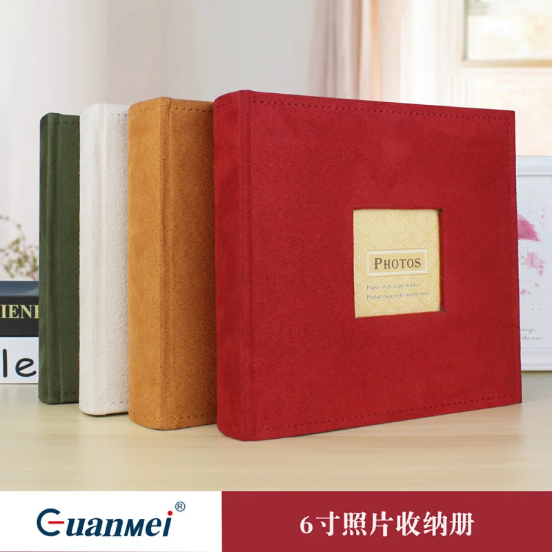 Customized. Guangmei Factory Velvet Photo Album Old Photo Storage Book Insert Pocket Style 6inch Vintage Album
Customized. Guangmei Factory Velvet Photo Album Old Photo Storage Book Insert Pocket Style 6inch Vintage Album