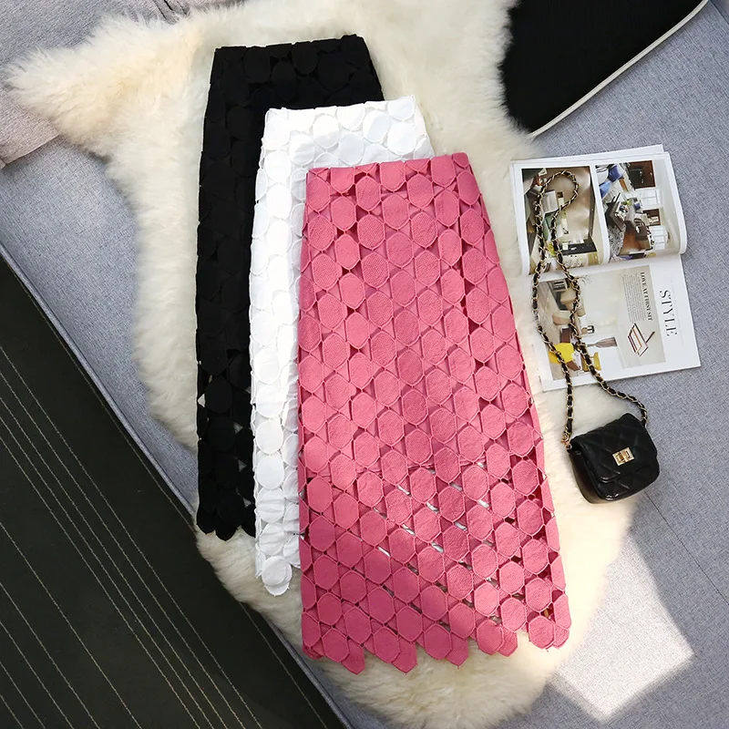 Design Sense High Waist Hollow-out Tassel Niche Skirt Women2025Spring and Autumn New Three-Dimensional Polka Midi Dress 
Design Sense High Waist Hollow-out Tassel Niche Skirt Women2025Spring and Autumn New Three-Dimensional Polka Midi Dress
