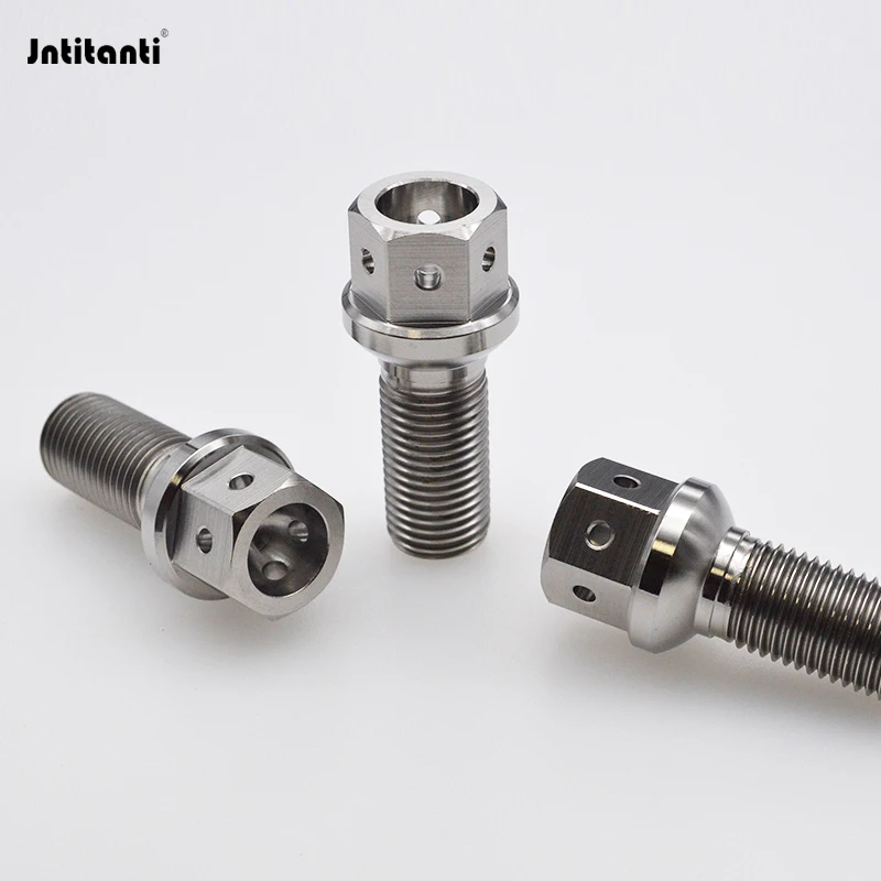 Jntitanti Gr5 Titanium Wheel Bolt M14x1.5x28-50mm ball Seat 6Holes for VW Audi Mercedes-Benz European Cars Wheel
Jntitanti Gr5 Titanium Wheel Bolt M14x1.5x28-50mm ball Seat 6Holes for VW Audi Mercedes-Benz European Cars Wheel
