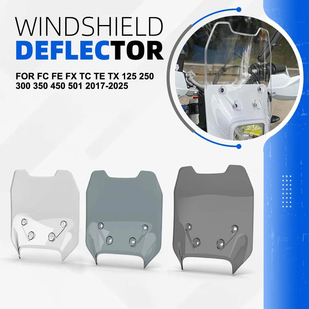 Windscreen For Husqvarna FC FE FX TC TE TX 125 250 300 350 450 501 2017 2018 2019 2020-2025 Motorcycle Windshield Wind Deflector
Windscreen For Husqvarna FC FE FX TC TE TX 125 250 300 350 450 501 2017 2018 2019 2020-2025 Motorcycle Windshield Wind Deflector