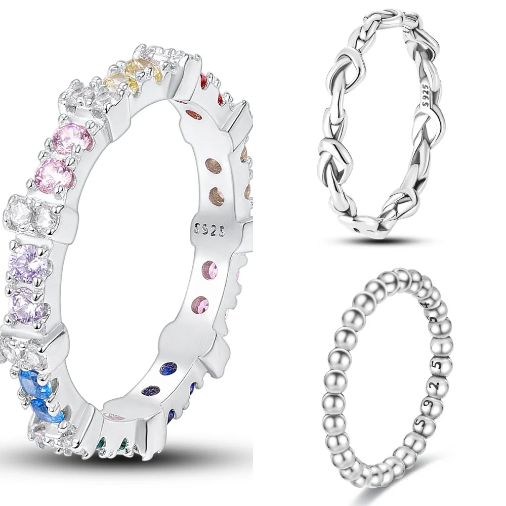 925 Sterling Silver Minimalist Versatile Series Closed Ring For Women Valentine's Birthday Fine Gifts Wedding Jewelry Accessory
925 Sterling Silver Minimalist Versatile Series Closed Ring For Women Valentine's Birthday Fine Gifts Wedding Jewelry Accessory