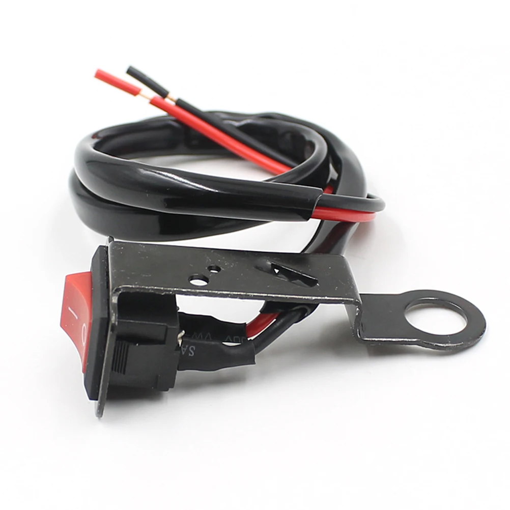 Motorcycle ON OFF Switch 27x21x14mm Durable Plastic Metal 45cm Cable Headlamp Light ATV Scooter Snowmobile Toggle Relay
Motorcycle ON OFF Switch 27x21x14mm Durable Plastic Metal 45cm Cable Headlamp Light ATV Scooter Snowmobile Toggle Relay