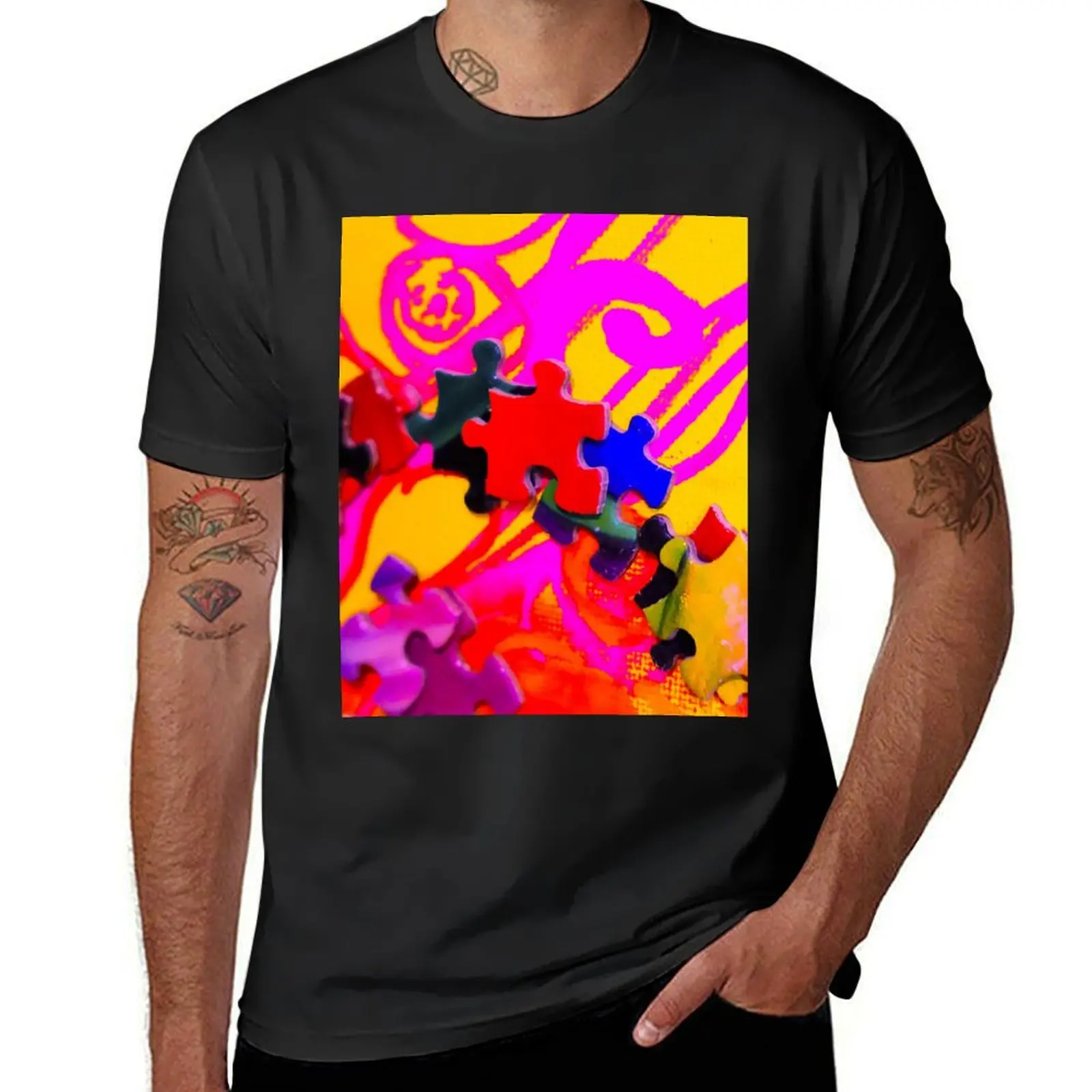 Pink Tinted Puzzle Piece Swirl T-Shirt Aesthetic clothing cute tops customs design your own sports fans mens t shirt graphic
Pink Tinted Puzzle Piece Swirl T-Shirt Aesthetic clothing cute tops customs design your own sports fans mens t shirt graphic